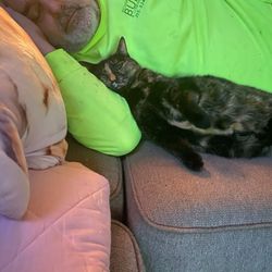 Pets Furst Urgent Care - My husband and our penny. Rip sweet girl.