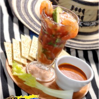 Mi Tierra Restaurante - Coctel de Camaron: Shrimp cocktail, Spicy sauce on the side. - Colombian Near Me - Naples, Florida Mi Tierra Restaurante - Coctel de Camaron: Shrimp cocktail, Spicy sauce on the side. - Colombian Near Me - Naples, Florida
