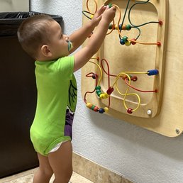At a check up At a check up