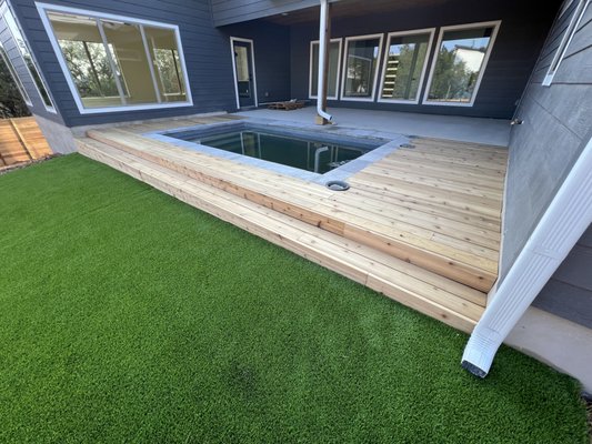 Custom Artificial Turf Project - US Turf brings you low-maintenance, beautiful and synthetic grass in a variety of settings and locations in Las Vegas. Our turf is chlorine-safe meaning you can even install it near a pool. Moreover, it is completely safe for children to play on. Even the roughest of the roughest kids won’t be able to destroy our artificial turf when it’s installed.
Schedule your FREE estimate today! Custom Artificial Turf Project - US Turf brings you low-maintenance, beautiful and synthetic grass in a variety of settings and locations in Las Vegas. Our turf is chlorine-safe meaning you can even install it near a pool. Moreover, it is completely safe for children to play on. Even the roughest of the roughest kids won’t be able to destroy our artificial turf when it’s installed.
Schedule your FREE estimate today!