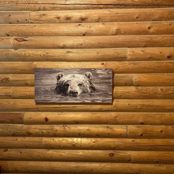 Island Park Cabins: Eagle Ridge - Cute pics on cabin walls - Hotels Near Me - Island Park, Idaho Island Park Cabins: Eagle Ridge - Cute pics on cabin walls - Hotels Near Me - Island Park, Idaho