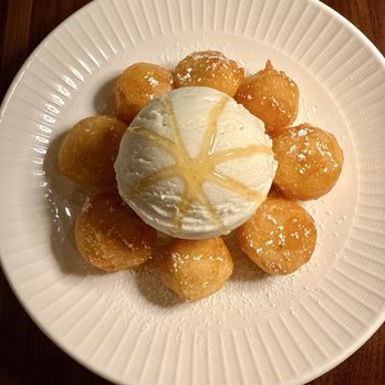 White Lotus Cafe - Fried banana and coconut ice cream - Cafes Near Me - Colorado Springs, Colorado