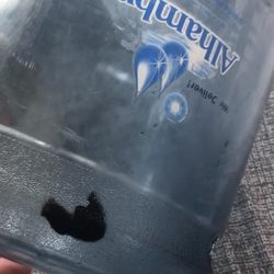 Alhambra Water - We just finished this 5 gallon water bottle and found this at the bottom!!! I don't even know what this is