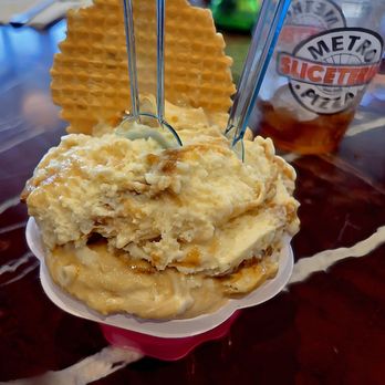 Metro Sliceteria - Banana Dulce De Leche Gelato - Pizza Near Me - Las Vegas, Nevada Metro Sliceteria - Banana Dulce De Leche Gelato - Pizza Near Me - Las Vegas, Nevada