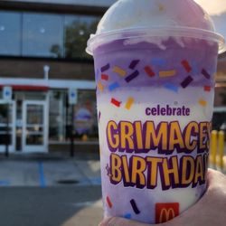 Grimace Birthday Milkshake