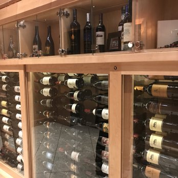 Beverly's - Wine display as you get off the elevator - New American Near Me - Coeur d'Alene, Idaho Beverly's - Wine display as you get off the elevator - New American Near Me - Coeur d'Alene, Idaho