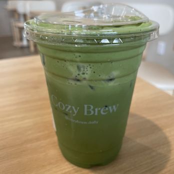 Cozy Brew - Double Matcha (TikTok: @justandyvu) - Coffee & Tea Near Me - Fountain Valley, California Cozy Brew - Double Matcha (TikTok: @justandyvu) - Coffee & Tea Near Me - Fountain Valley, California