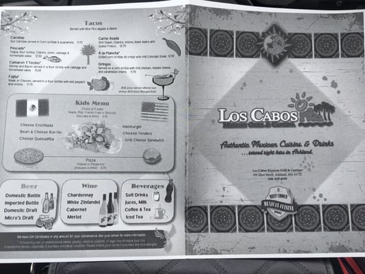 Menu photo 1 Los Cabos Ashland, MA Menu photo 1 Los Cabos Ashland, MA
