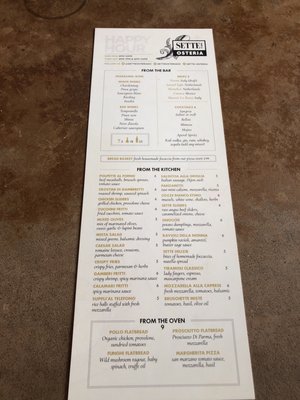 Menu photo 7 Sette Osteria Washington, DC, DC Menu photo 7 Sette Osteria Washington, DC, DC
