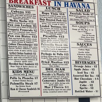 Breakfast In Havana - Breakfast menu - Breakfast & Brunch Near Me - West Melbourne, Florida Breakfast In Havana - Breakfast menu - Breakfast & Brunch Near Me - West Melbourne, Florida