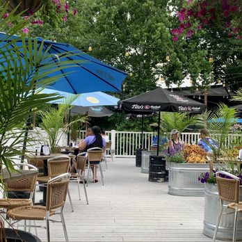 Manayunk Brewery - Outside Deck - New American Near Me - Philadelphia, Pennsylvania