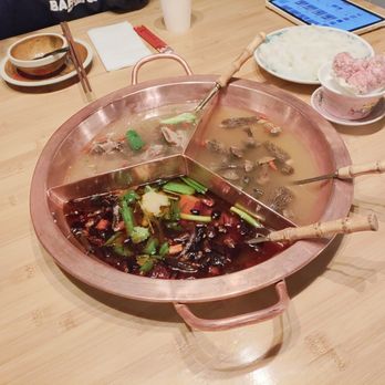 SuanQ Guizhou Hot Pot - Steak Sour, Mushroom, and Numb and Spicy (Mala) Slightly Spicy - Hot Pot Near Me - Flushing, New York SuanQ Guizhou Hot Pot - Steak Sour, Mushroom, and Numb and Spicy (Mala) Slightly Spicy - Hot Pot Near Me - Flushing, New York