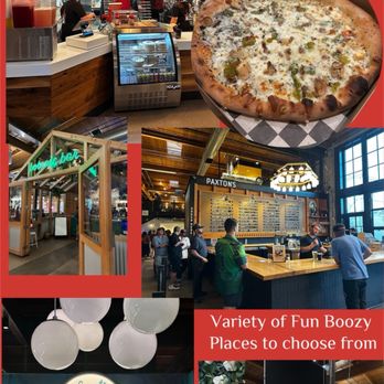 Sawmill Market - Hawt Pizza Co. and some of the great places to get boozy drinks in Sawmill Market Old Town Albuquerque 2025 - Food Court Near Me - Albuquerque, New Mexico