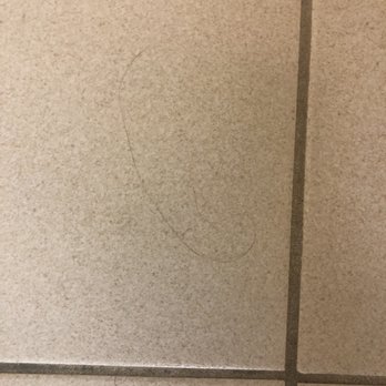 Cobblestone Hotel & Suites - Hair on bathroom floor - Hotels Near Me - Wisconsin Rapids, Wisconsin