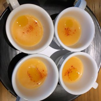 Sabio on Main - Comp. soup shooters - New American Near Me - Pleasanton, California Sabio on Main - Comp. soup shooters - New American Near Me - Pleasanton, California