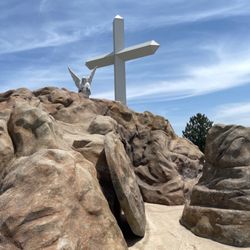 Largest Cross in the Western Hemisphere - On grounds, back side