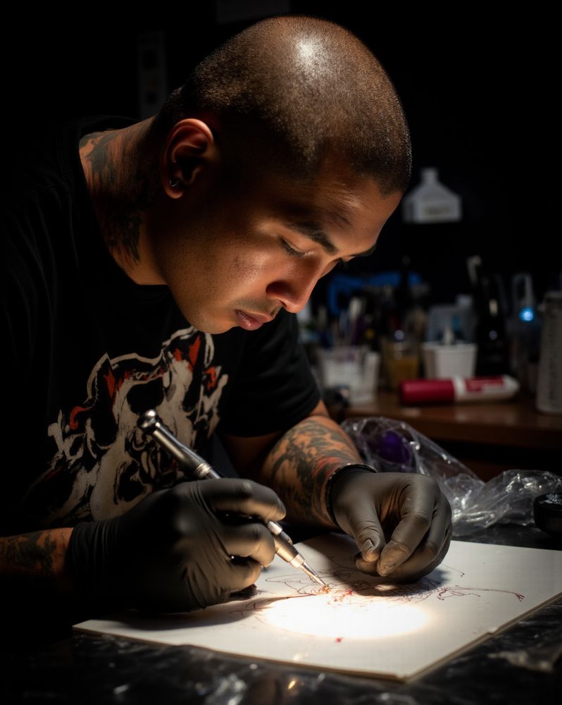 Phillip Spearman Tattoo Logo