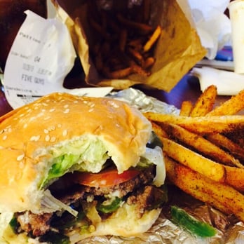Five Guys - Little bacon burger, little Cajun fry. Nothing little about it ha! - Fast Food Near Me - Arlington, Virginia Five Guys - Little bacon burger, little Cajun fry. Nothing little about it ha! - Fast Food Near Me - Arlington, Virginia