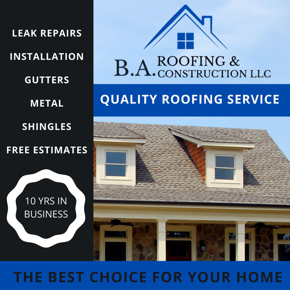 Slide of B.A. Roofing & Construction