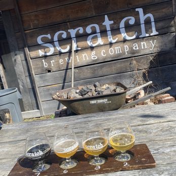 Scratch Brewing Company - Beer Flights - Breweries Near Me - Ava, Illinois Scratch Brewing Company - Beer Flights - Breweries Near Me - Ava, Illinois