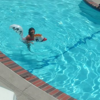 Kings Inn San Diego - My little one enjoying the pool - San Diego, CA