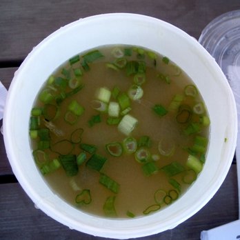 Tea Pavilion - Miso soup a little too salty - Japanese Near Me - San Diego, California Tea Pavilion - Miso soup a little too salty - Japanese Near Me - San Diego, California