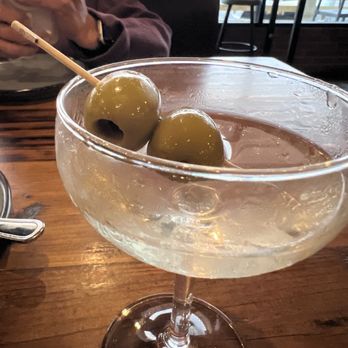 Continental - Dirty martini - British Near Me - Portland, Maine