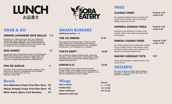 Menu photo 3 Sora Eatery Lakeland, FL Menu photo 3 Sora Eatery Lakeland, FL