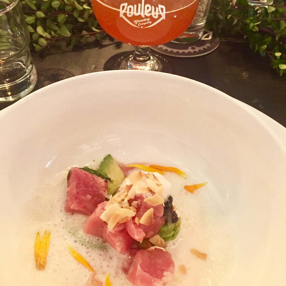 RustiK Catering - Ahi tuna ceviche with coconut foam - Caterers Near Me - Poway, California