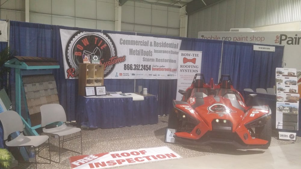 Slide of Bow Tie Roofing Systems