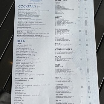 The Point - Menu - Salad Near Me - Washington, DC, District of Columbia The Point - Menu - Salad Near Me - Washington, DC, District of Columbia