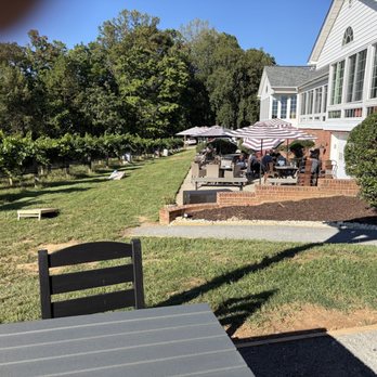 Fables & Feathers Winery - Outside seating - Wineries Near Me - Goodview, Virginia Fables & Feathers Winery - Outside seating - Wineries Near Me - Goodview, Virginia