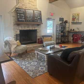 The Loft Coffee House - Indoor seating area (part 1) - Coffee & Tea Near Me - Spring Branch, Texas