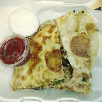 Rockside Tavern - Chicken quesadilla to go!!!!! Holy smokes!!! - Pubs Near Me - Garfield Heights, Ohio Rockside Tavern - Chicken quesadilla to go!!!!! Holy smokes!!! - Pubs Near Me - Garfield Heights, Ohio