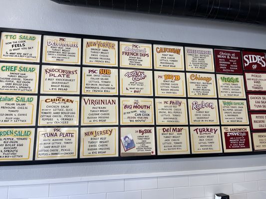 Menu photo 2 Pasadena Sandwich Company Pasadena, CA Menu photo 2 Pasadena Sandwich Company Pasadena, CA