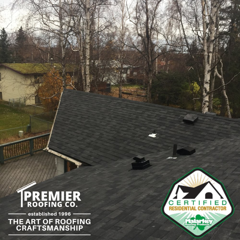 Slide of Premier Roofing