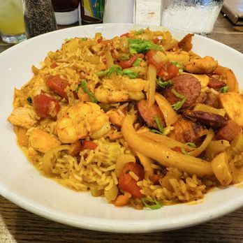 Spenard Roadhouse - Seafood jambalaya - New American Near Me - Anchorage, Alaska Spenard Roadhouse - Seafood jambalaya - New American Near Me - Anchorage, Alaska