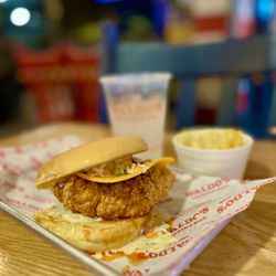 Waldo's Chicken & Beer - Fowl mouth chicken sandwich