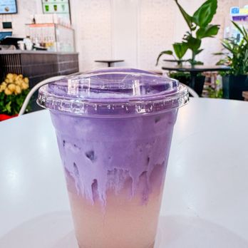 Whip X Banh Mi - Coconut water with ube foam - Vietnamese Near Me - Las Vegas, Nevada Whip X Banh Mi - Coconut water with ube foam - Vietnamese Near Me - Las Vegas, Nevada