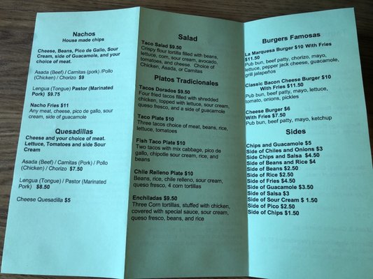Menu photo 7 Taqueria La Marquesa Lake Oswego, OR Menu photo 7 Taqueria La Marquesa Lake Oswego, OR