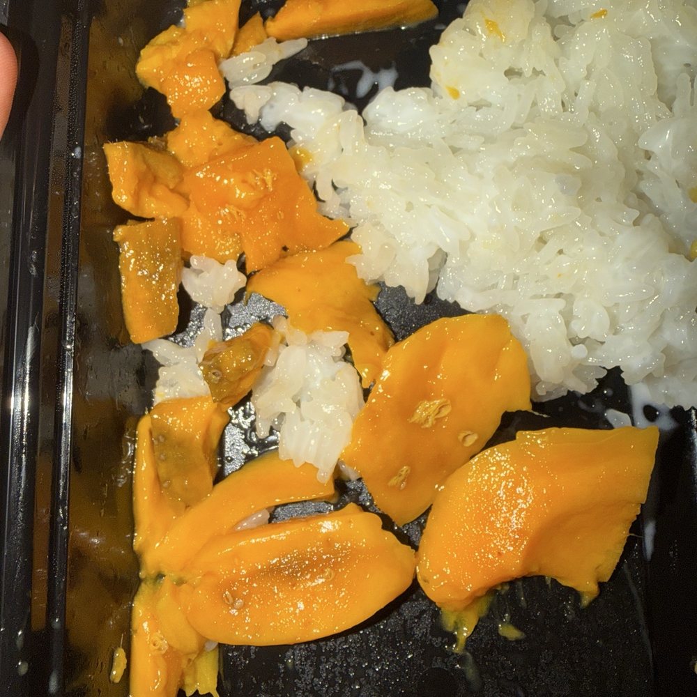 Mango SWEET STICKY RICE WITH MANGO