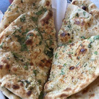 Chaat Bistro - garlic naan - Indian Near Me - Sacramento, California