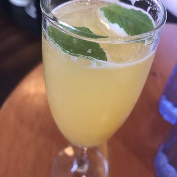 Blue Fox Cafe - Lychee peach mimosa - light & refreshing. - Breakfast & Brunch Near Me - Victoria, British Columbia Blue Fox Cafe - Lychee peach mimosa - light & refreshing. - Breakfast & Brunch Near Me - Victoria, British Columbia