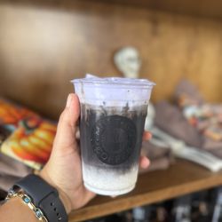Must Go Coffee - Special Halloween Drink with Ube cold foam