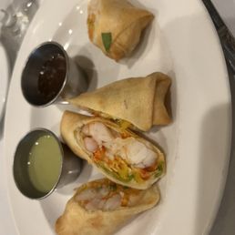 Buffalo Chicken Spring Rolls