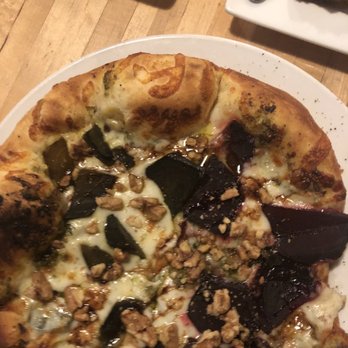 Snake River Brewing - Apparently raw beet pizza with invisible balslmic reduction! - Brewpubs Near Me - Jackson, Wyoming Snake River Brewing - Apparently raw beet pizza with invisible balslmic reduction! - Brewpubs Near Me - Jackson, Wyoming
