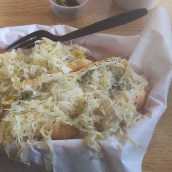 Chicago Hamburger - Dogs with Mustard & Kraut - Burgers Near Me - Phoenix, Arizona