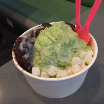 Salju Dessert - Matcha with condensed milk, mochi, red beans, Nd brownies - Desserts Near Me - Alhambra, California Salju Dessert - Matcha with condensed milk, mochi, red beans, Nd brownies - Desserts Near Me - Alhambra, California