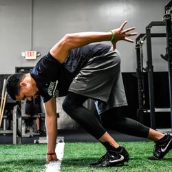 Activ8 - Here at Activ8, we're getting WR, Mikah from San Diego State University ready for his ProDay!