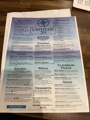 Menu photo 1 Latitude 39 Martinsville, IN Menu photo 1 Latitude 39 Martinsville, IN